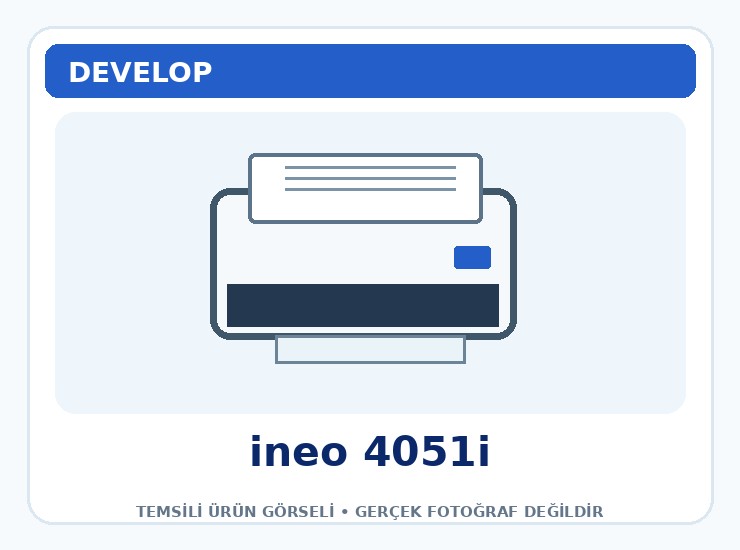 DEVELOP ineo 4051i